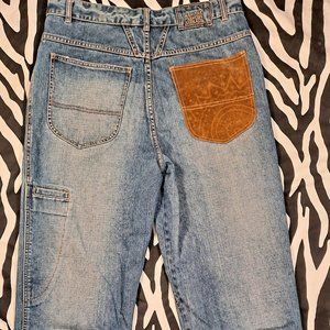 RARE VTG 90s Le Jean De Marithe Francois Girbaud M